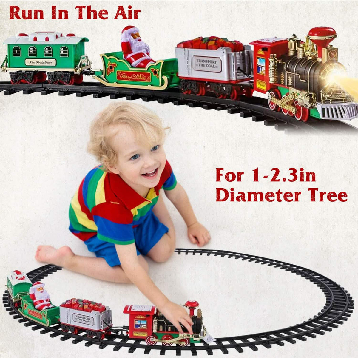 Electric Train Christmas Kid Toy Set Toys & Games - Tophatter Daily Deals