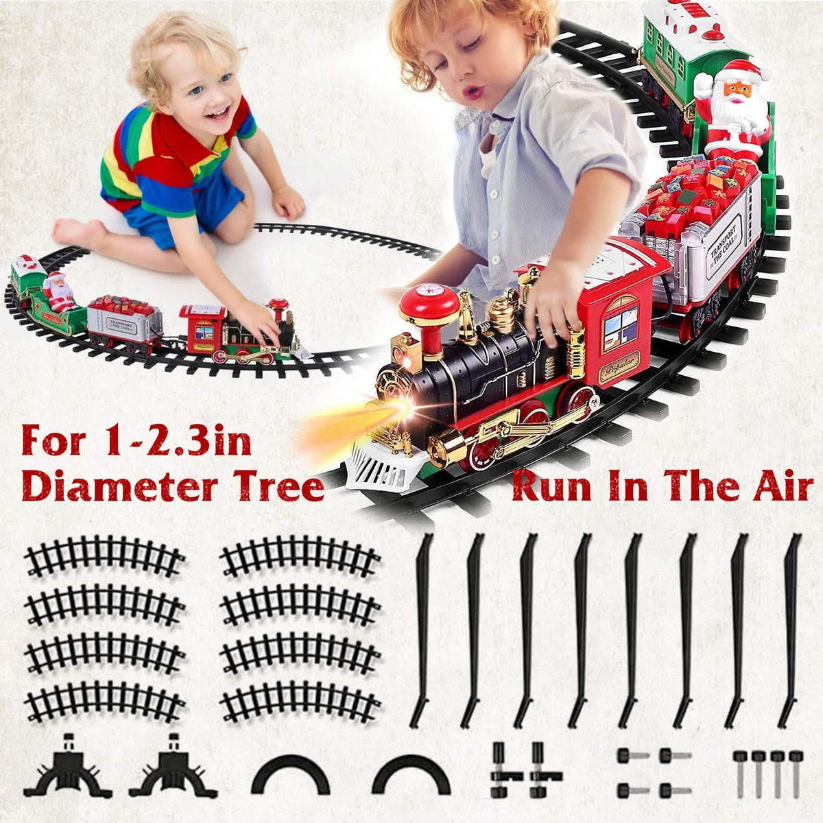 Electric Train Christmas Kid Toy Set Toys & Games - Tophatter Daily Deals