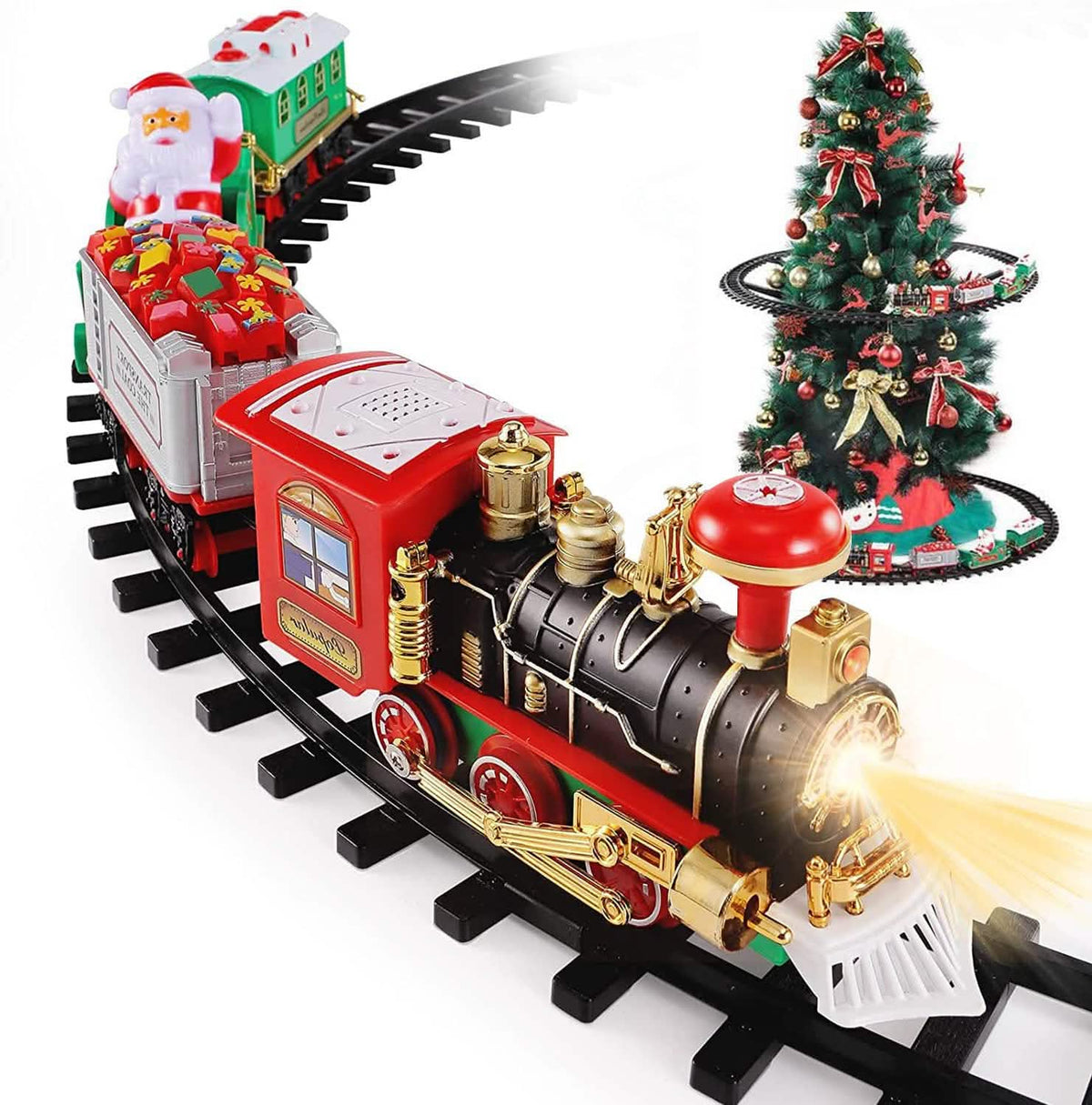 Electric Train Christmas Kid Toy Set Toys & Games - Tophatter Daily Deals