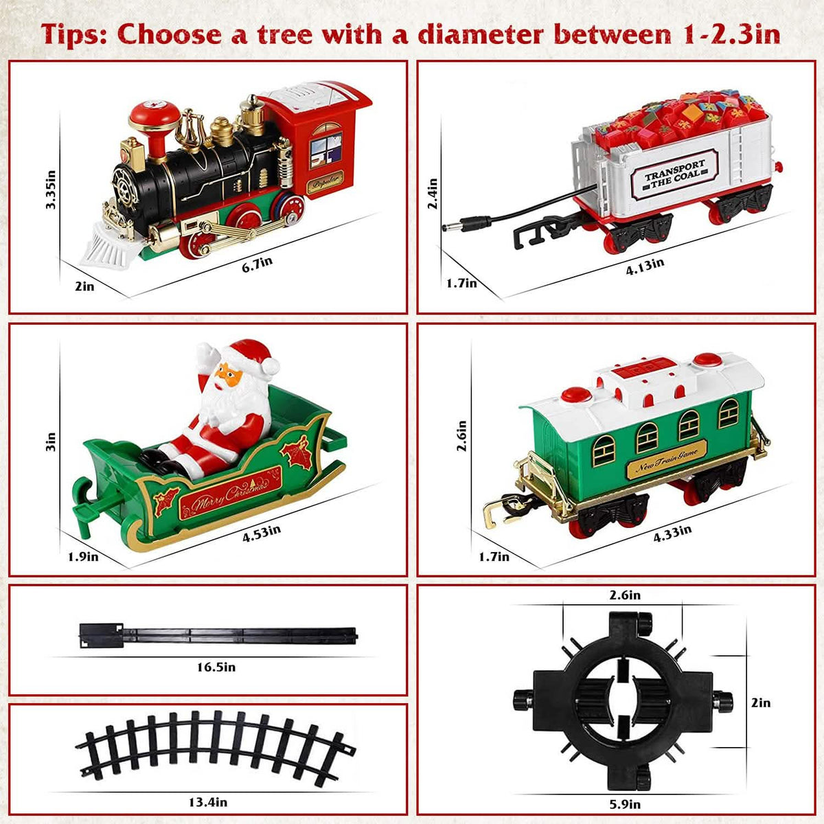 Electric Train Christmas Kid Toy Set Toys & Games - Tophatter Daily Deals