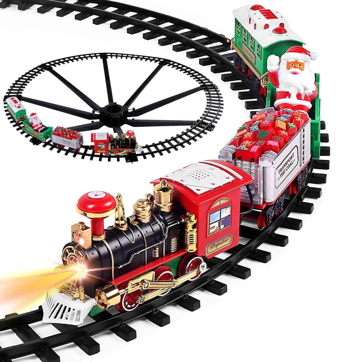 Electric Train Christmas Kid Toy Set Toys & Games - Tophatter Daily Deals