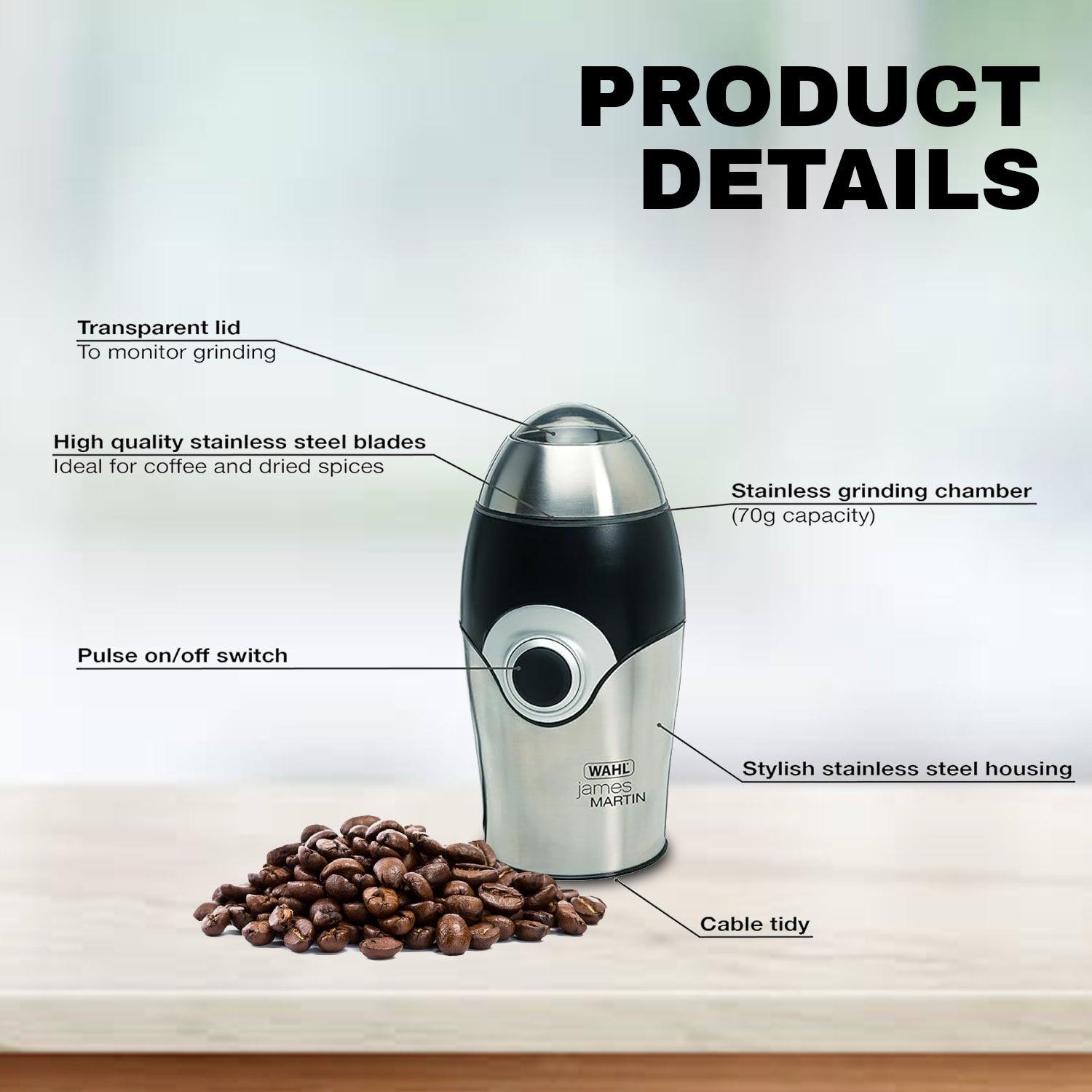 Electric Coffee Grinder Machine - Mini 150w Grinder For Coffee Beans Nuts & Spice Home - Tophatter Daily Deals
