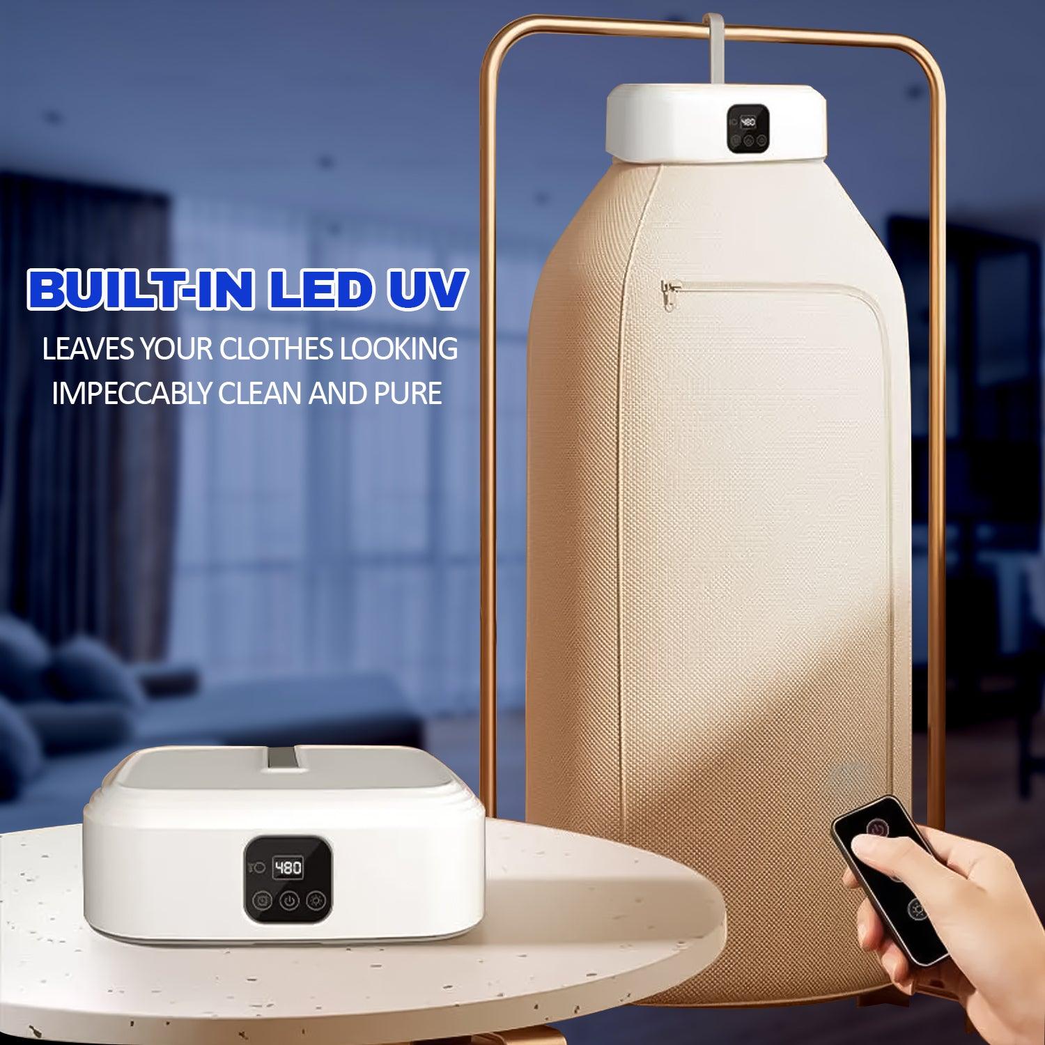 Electric Air Dryer - Portable Clothes Dryer Hot Quickly Drying Air Dry Machine Home Home - Tophatter Daily Deals