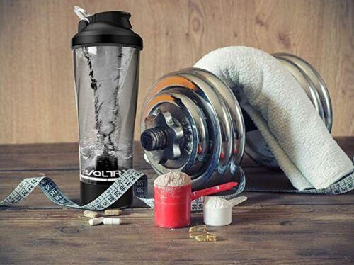 Electric Protein Shaker Bottle - Made with Tritan BPA Free USB Rechargeable Sports & Outdoor - Tophatter Daily Deals