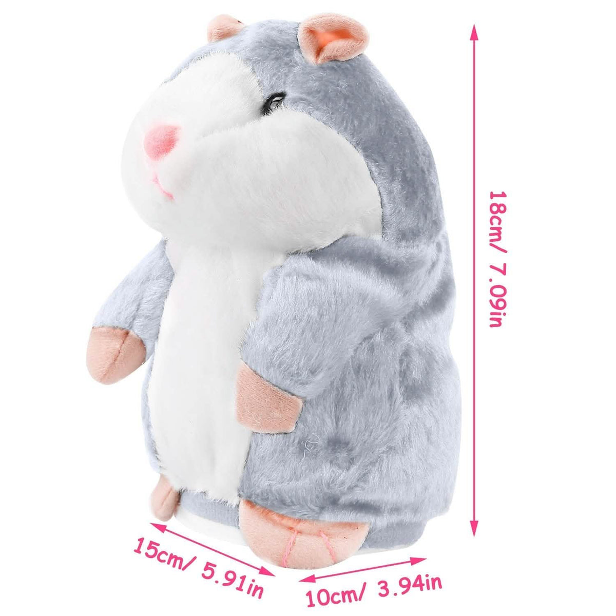 Electronic Talking Hamster Plush Toys & Games - Tophatter Daily Deals