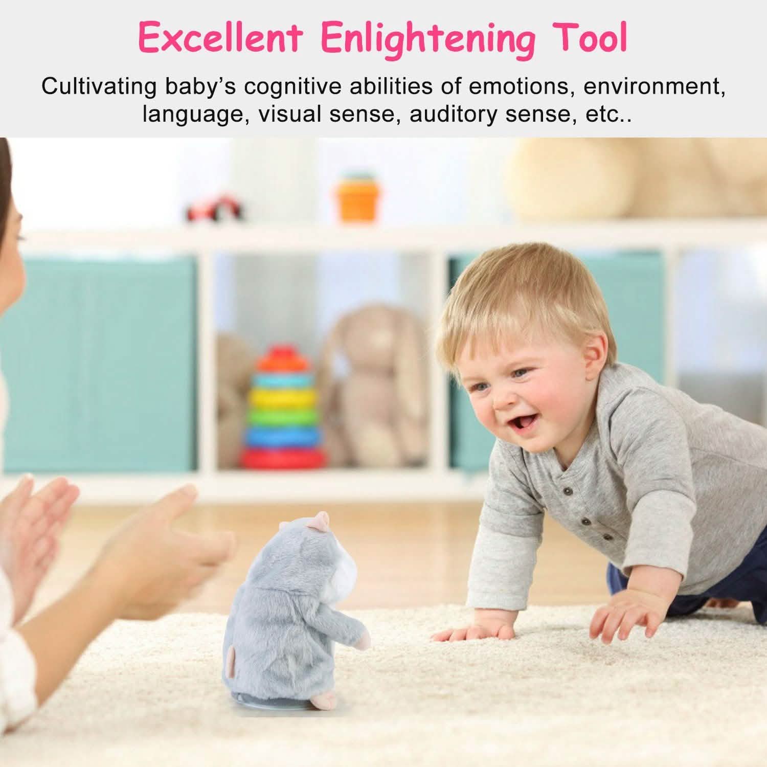 Electronic Talking Hamster Plush Toys & Games - Tophatter Daily Deals