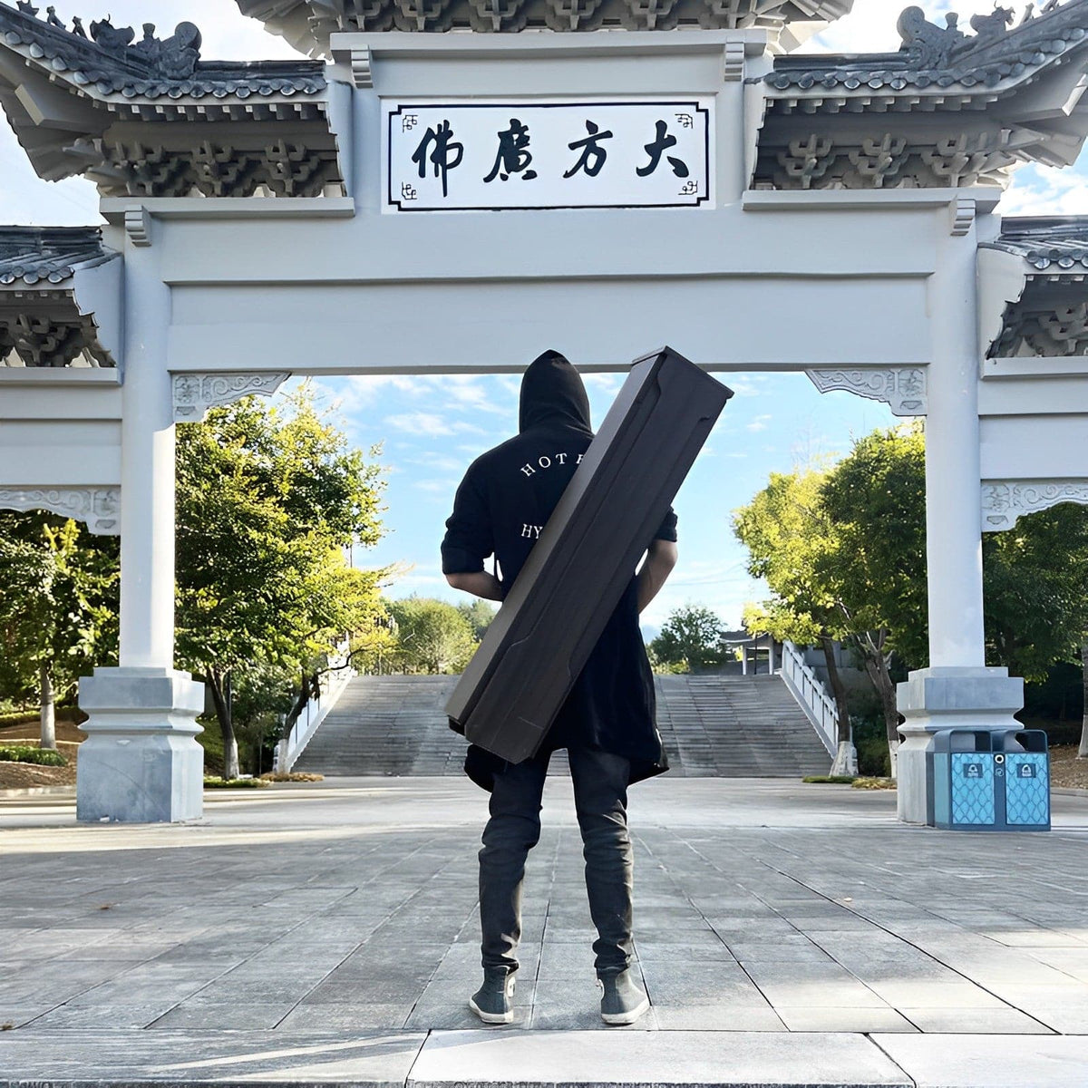 Elegant black automatic scabbard (Without Sword) - Tophatter Daily Deals