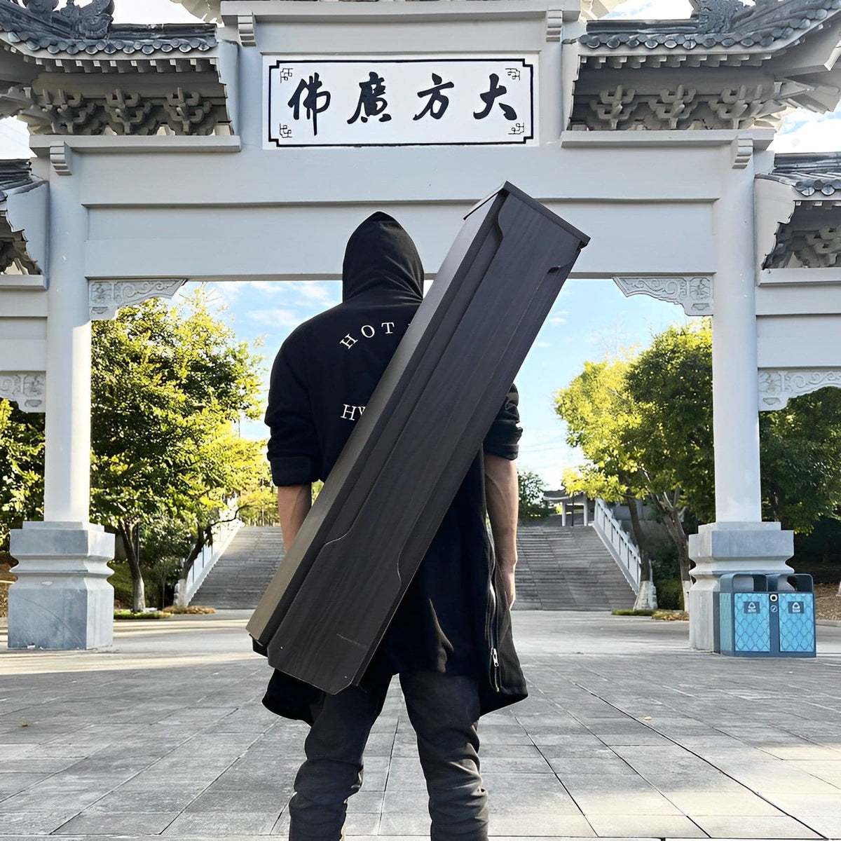 Elegant black automatic scabbard (Without Sword) - Tophatter Daily Deals