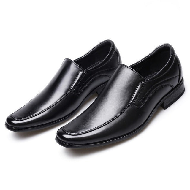 Elegant Men's Dress Shoes Black Men Dresses Shoes - Tophatter Daily Deals