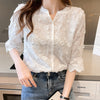 Elegant Tops Lace Women Blouses Blouses - Tophatter Daily Deals