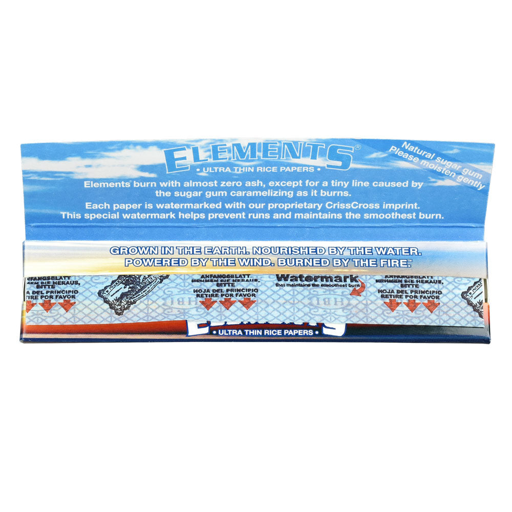 Elements Ultra Thin Rice Rolling Papers Rolling Papers - Tophatter Daily Deals