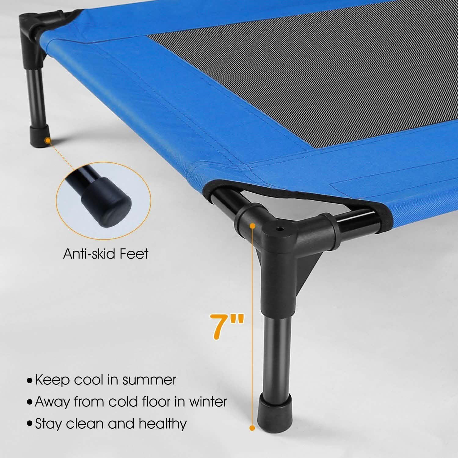 Elevated Dog Cot Bed Pet Supplies - Tophatter Daily Deals
