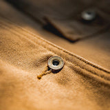 Canvas Jacket Multi Pocket Khaki Lapel Thin Coat Men Jackets - Tophatter Daily Deals