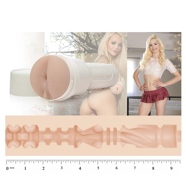 Fleshlight Girls: Elsa Jean Treat Ivory Butt Fleshlight - Tophatter Daily Deals