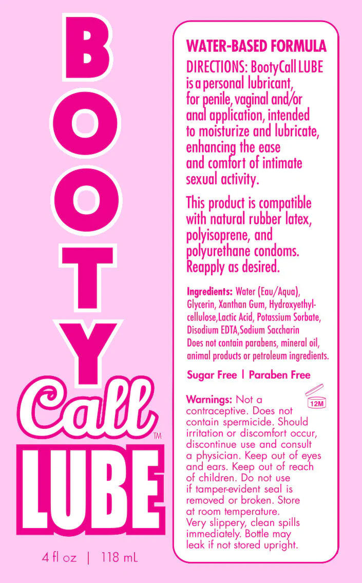 Booty Call Lube Duo (Cherry) – Anal Lubricant and Numbing Gel Set 118ml > Lube > Flavoured - Tophatter Daily Deals