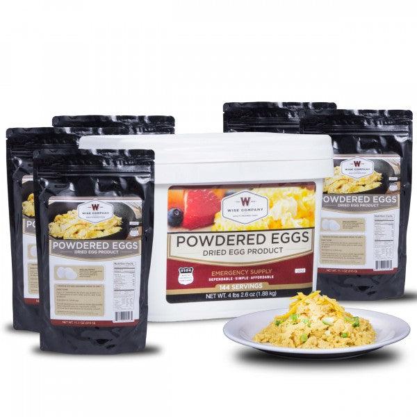 144 Servings Emergency Freeze Dried Powdered Eggs Survival - Tophatter Daily Deals