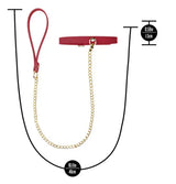 Temptasia Ardor – Adjustable Silicone Collar and Leash Set > Bondage Gear > Collars & Leashes - Tophatter Daily Deals