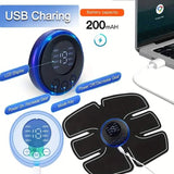 EMS Muscle Stimulator Massager Fitness & Exercise - Tophatter Daily Deals