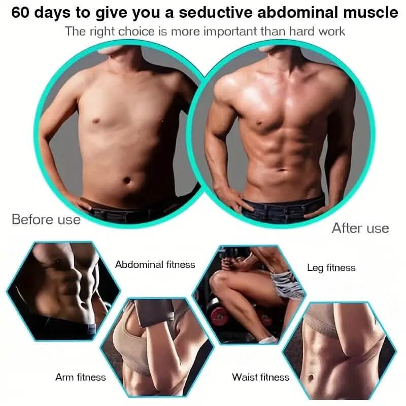 EMS Muscle Stimulator Massager Fitness & Exercise - Tophatter Daily Deals
