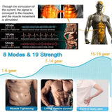 EMS Muscle Stimulator Massager Fitness & Exercise - Tophatter Daily Deals