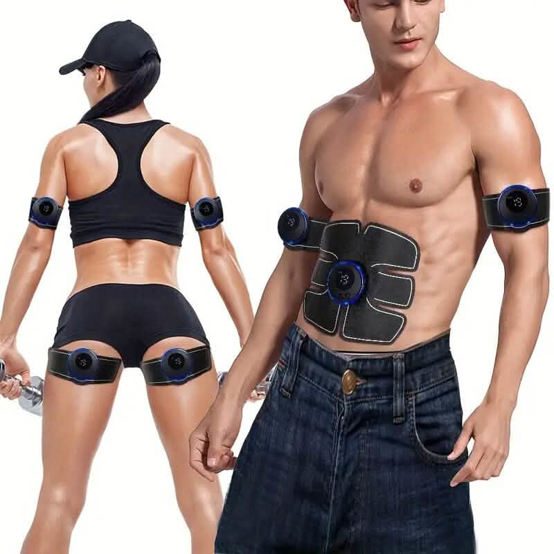 EMS Muscle Stimulator Massager Fitness & Exercise - Tophatter Daily Deals