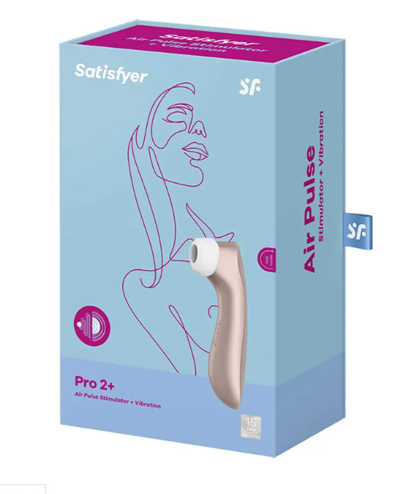 Satisfyer Pro 2 Plus – Waterproof Air Pulse and Vibration Stimulator > Sex Toys For Ladies > Air Pulsation - Tophatter Daily Deals