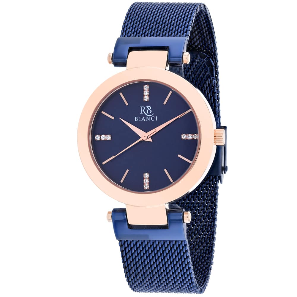Roberto Bianci Women's Cristallo // RB0406 Blue Watches - Tophatter Daily Deals