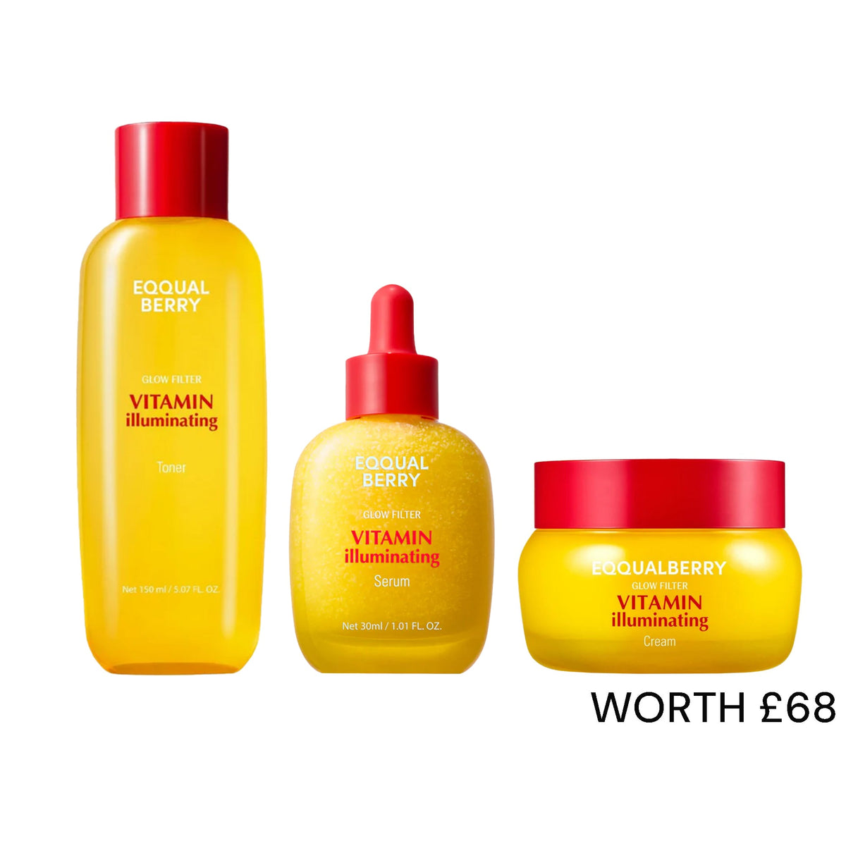 Eqqualberry Vitamin Illuminating Bundle - Tophatter Daily Deals