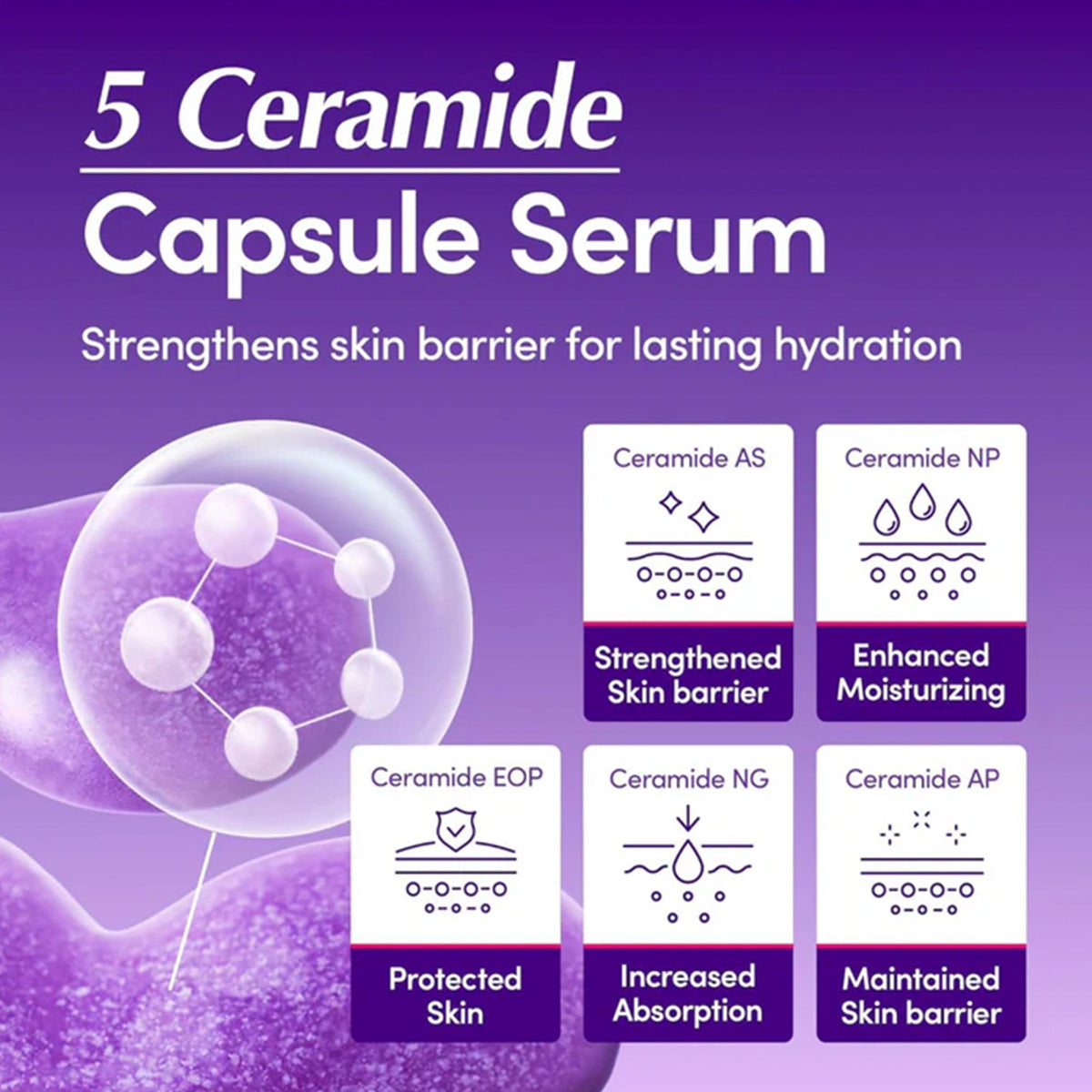 Eqqualberry Deep Cera Bakuchiol Plumping Serum 30ml Pipette Bottle - Tophatter Daily Deals
