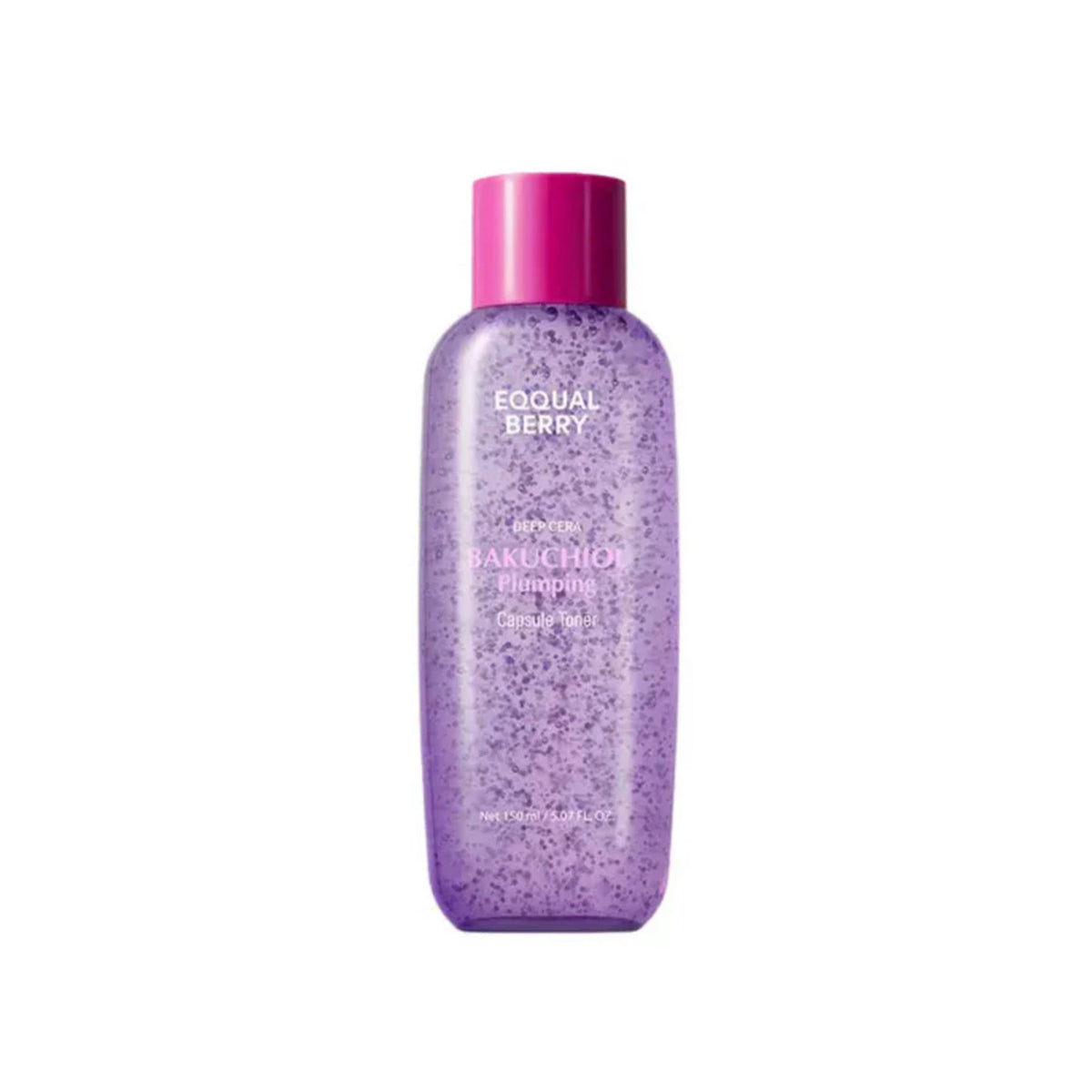 Eqqualberry Deep Cera Bakuchiol Plumping Capsule Toner 150ml Bottle - Tophatter Daily Deals