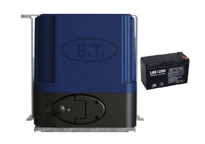 ET DRIVE 600 ACDC GATE MOTOR & BATTERY - Tophatter's Army Deals AUTOMATION - Tophatter Daily Deals