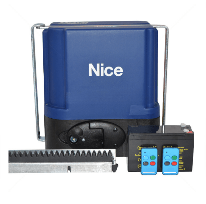 ET DRIVE 600 ACDC GATE MOTOR W/ GALV STEEL RACKS - Tophatter's Army Deals AUTOMATION - Tophatter Daily Deals