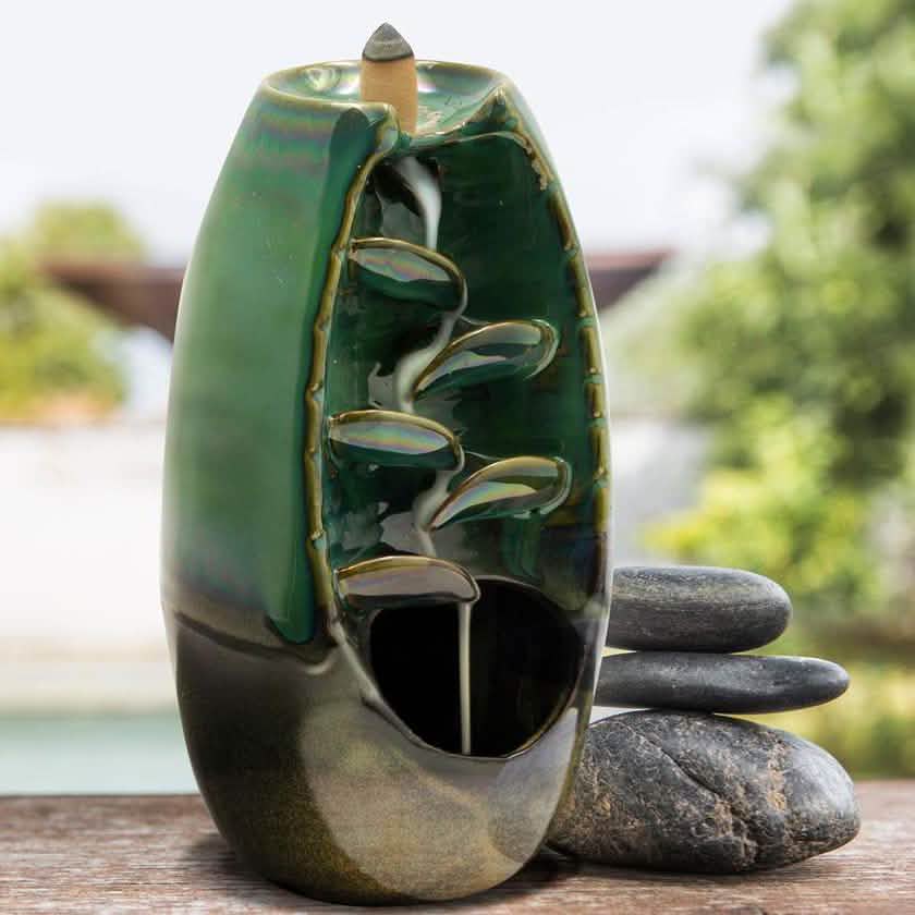 Eternal Aromatherapy Cascading Incense Burner Health & Wellness - Tophatter Daily Deals