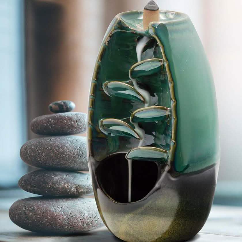 Eternal Aromatherapy Cascading Incense Burner Health & Wellness - Tophatter Daily Deals