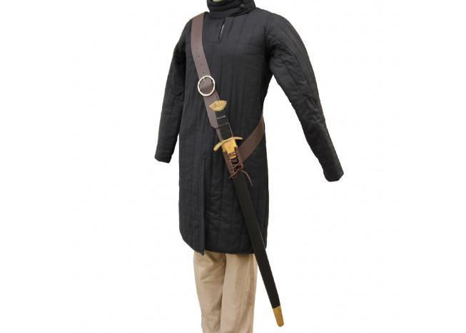 European Dark Gentry Leather Baldric historical period - Tophatter Daily Deals