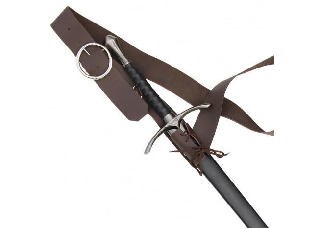 European Dark Gentry Leather Baldric historical period - Tophatter Daily Deals