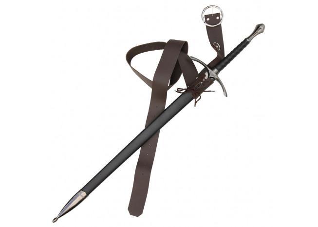 European Dark Gentry Leather Baldric historical period - Tophatter Daily Deals