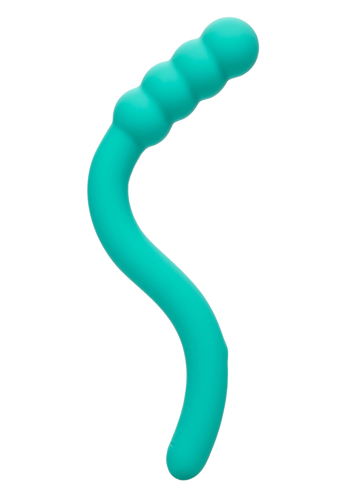 Pretty Little Wands Bubbly Slim Flexible Silicone Massager with 10 Speeds Waterproof Vibrator in Teal > Vibrators > Standard Vibrators - Tophatter Daily Deals