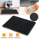 EVA Honeycomb Double Layer Cat Litter Mat Pet Supplies - Tophatter Daily Deals