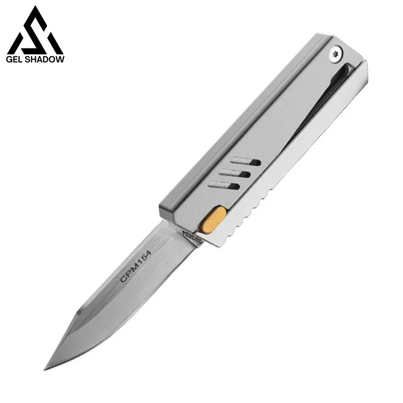 Everyday Carry Combat Gravity Knife SKD Steel HOT SALE-GS127 Skull Grey Pocket Knives - Tophatter Daily Deals