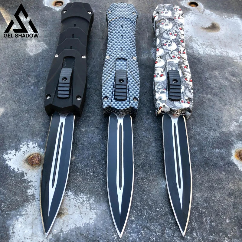 Everyday OTF Carry Combat Knives-GS01 3PCS SET Pocket Knives - Tophatter Daily Deals