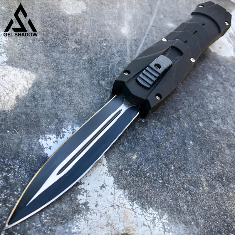 Everyday OTF Carry Combat Knives-GS01 Pocket Knives - Tophatter Daily Deals