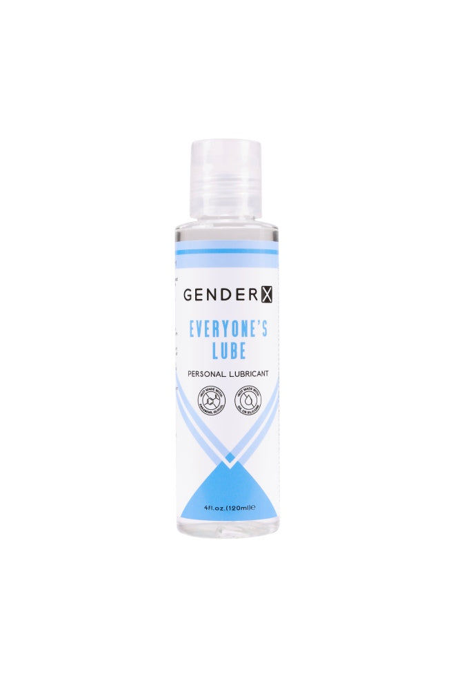 Gender X - Everyone's Lube Water Based Personal Lubricant 4oz Liquid - Tophatter Daily Deals