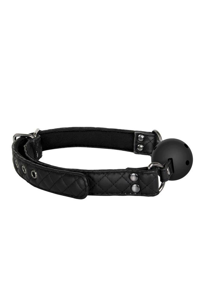Adam & Eve - Eve's Fetish Dreams Ball Gag - Black BDSM - Tophatter Daily Deals
