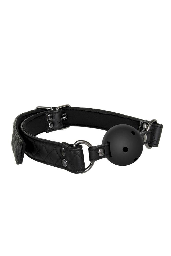 Adam & Eve - Eve's Fetish Dreams Ball Gag - Black BDSM - Tophatter Daily Deals