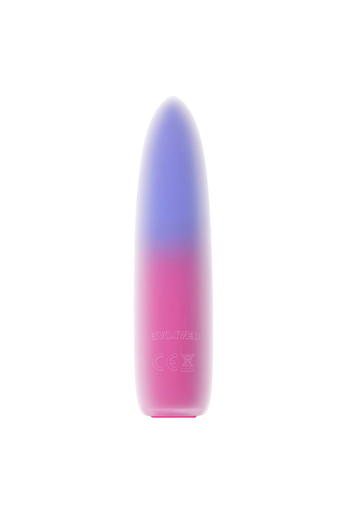 Evolved - Paradise Bullet Vibrator - Pink/Purple Multicolor Sex Toy - Tophatter Daily Deals
