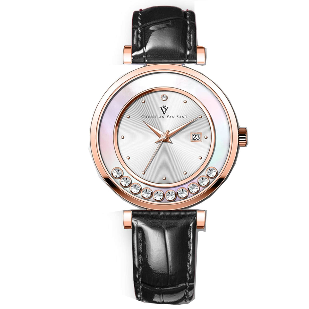 Christian Van Sant Women's Bria // CV3815 Silver Watches - Tophatter Daily Deals