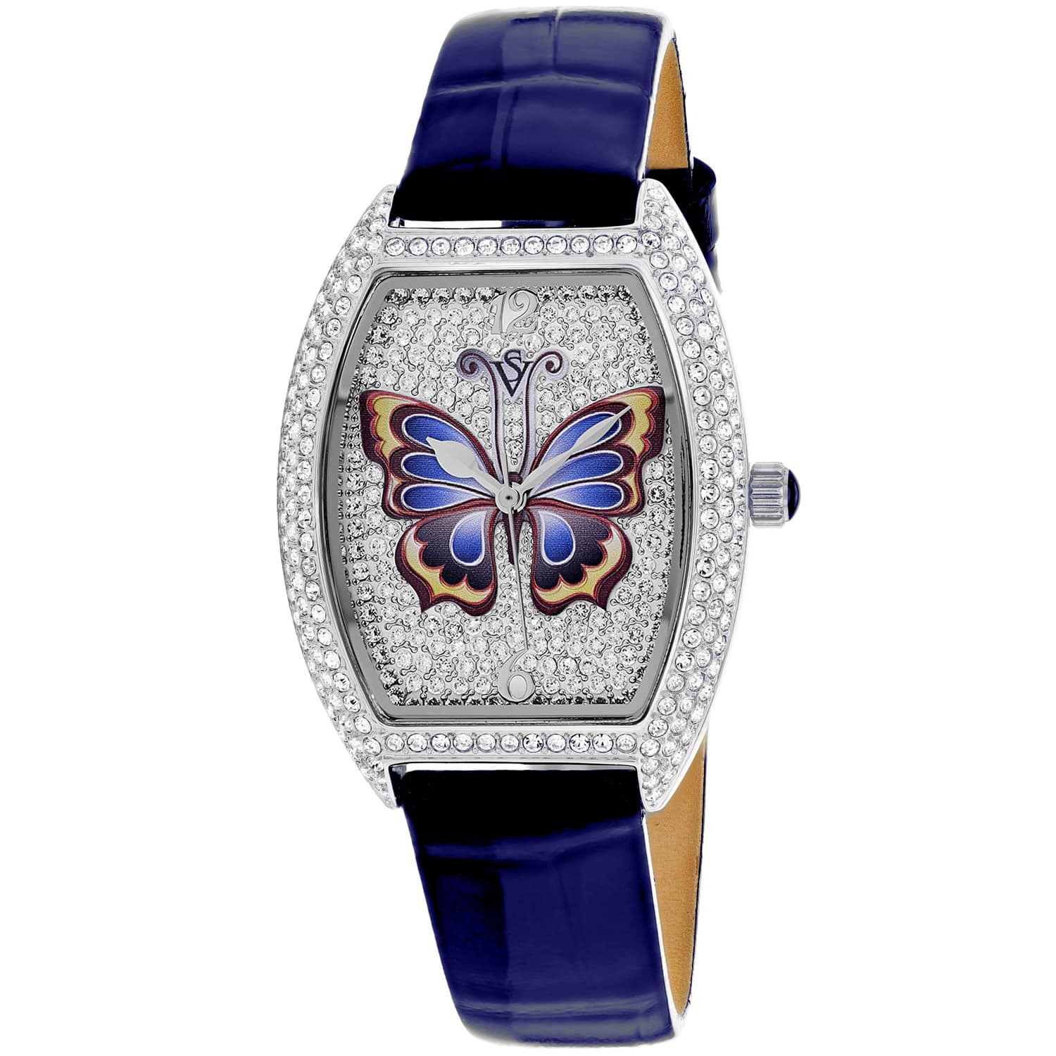 Christian Van Sant Women's Papillon // CV4872BL Silver Watches - Tophatter Daily Deals
