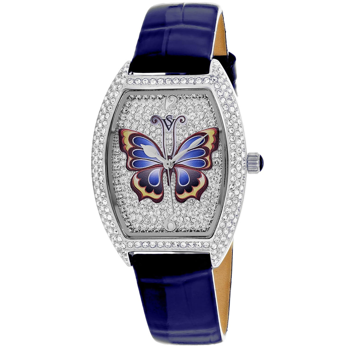 Christian Van Sant Women's Papillon // CV4872BL Silver Watches - Tophatter Daily Deals