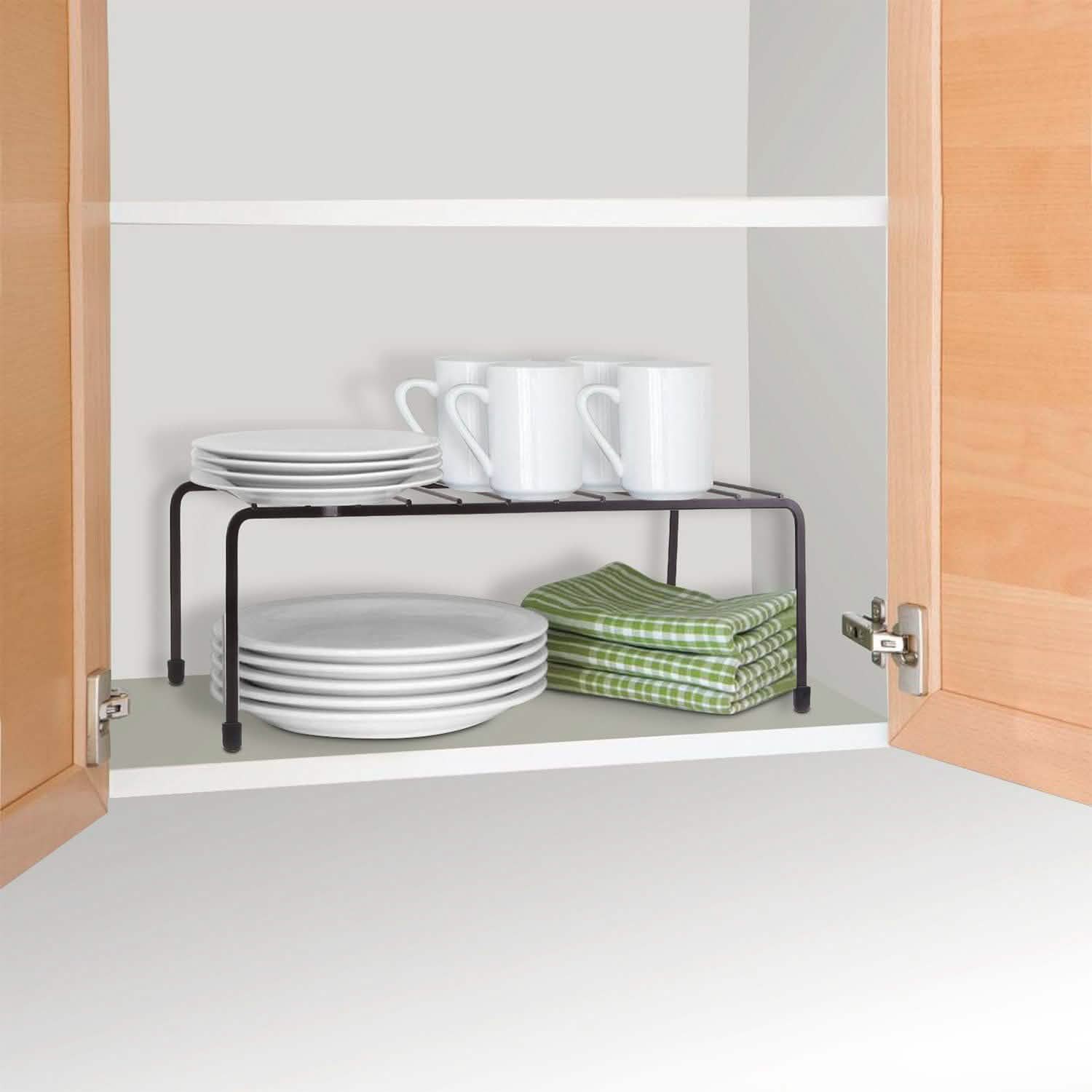 Expandable Kitchen Counter Metal Cabinet Kitchen Storage - Tophatter Daily Deals